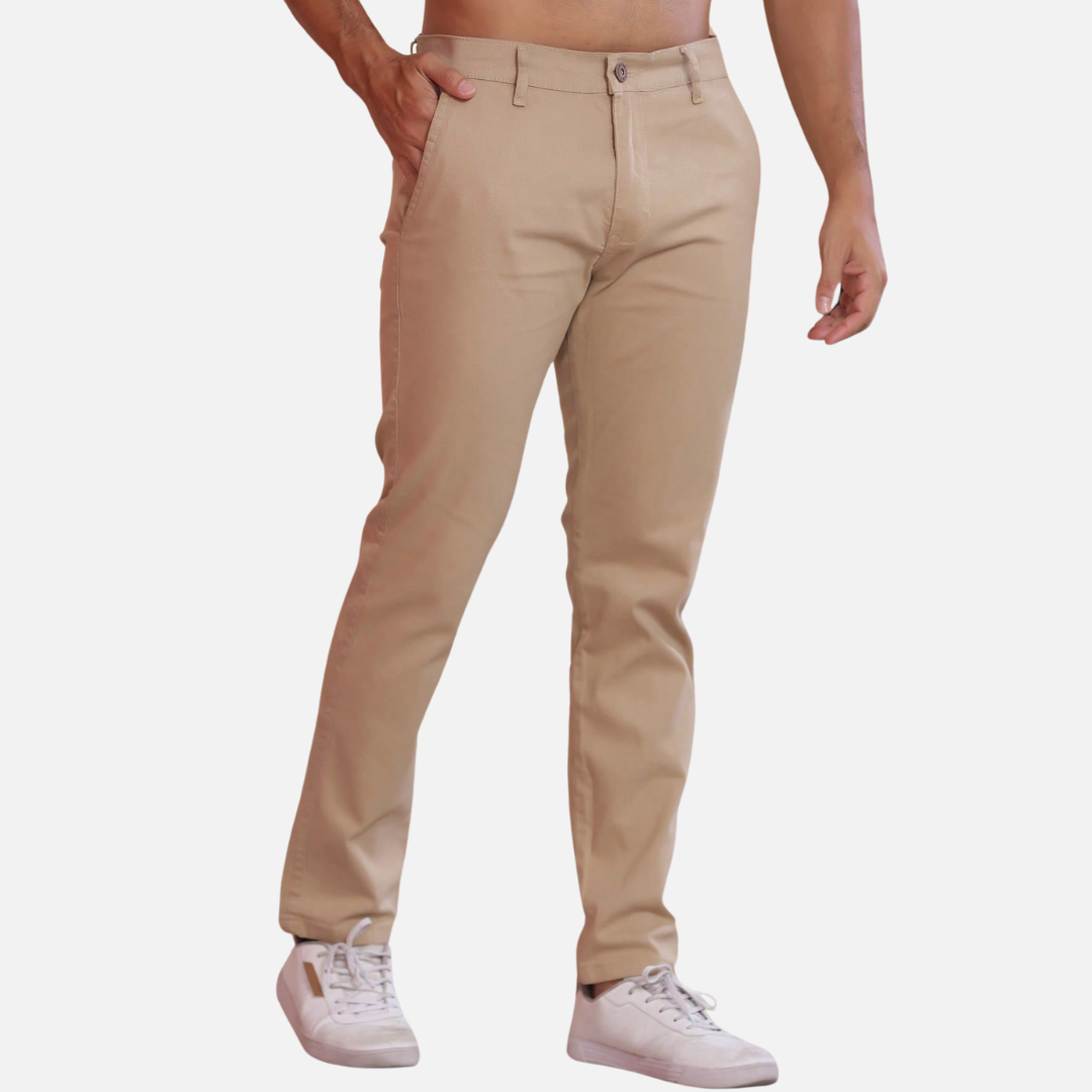 Calça Sarja Masculina Norvitz NV168 com Lycra, modelagem ajustada e bolsos embutidos. Conforto, estilo e versatilidade para todas as ocasiões.