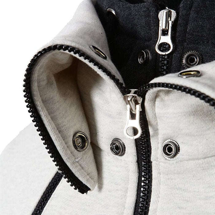 Jaqueta de Moletom Masculina Norvitz NV199, perfeita para o cotidiano com design moderno e conforto para looks casuais e elegantes.