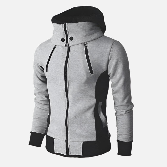 Jaqueta de Moletom Masculina Norvitz NV199, perfeita para o cotidiano com design moderno e conforto para looks casuais e elegantes.