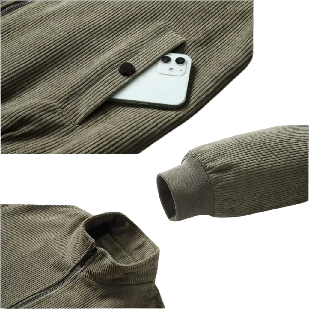 Jaqueta Masculina Norvitz NV182, com forro acolchoado, perfeita para o inverno, disponível em diversas cores para looks contemporâneos e elegantes.