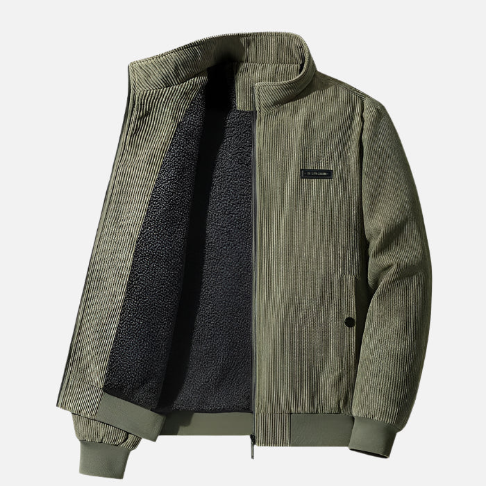 Jaqueta Masculina Norvitz NV182, com forro acolchoado, perfeita para o inverno, disponível em diversas cores para looks contemporâneos e elegantes.